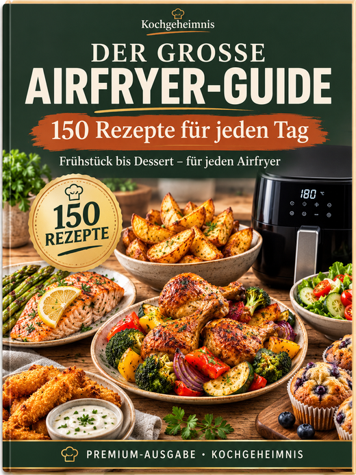 Der große Airfryer-Guide – 150 Rezepte für jeden Tag (E-Book)