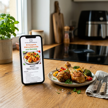 Heißluftfritteuse Basics – 50 einfache Rezepte für Einsteiger (E-Book)